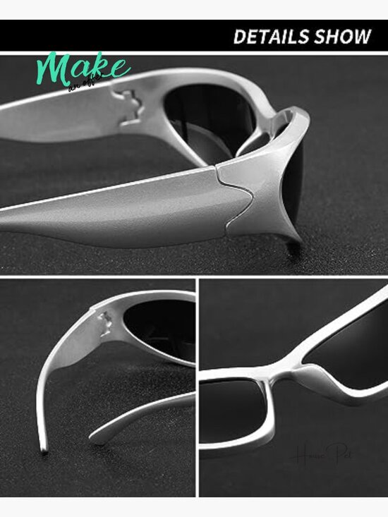 Polarized Wrap Around Sunglasses, 3 Pack, Unisex Sport Shades